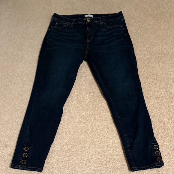 LOFT Denim - LOFT Midnight Blue Skinny Jeans